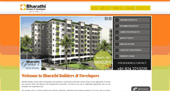 Desktop Screenshot of bharathibuilders.com